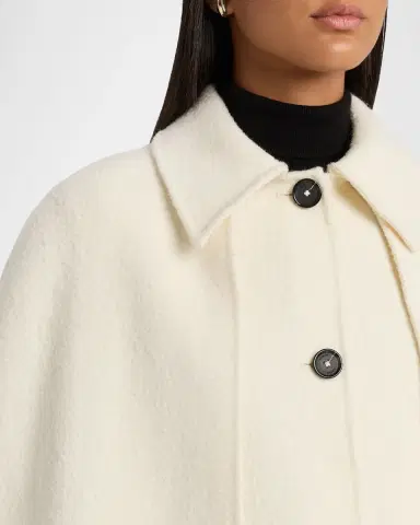 TOTEME Fringe Cape Coat | Thumbnail 9 TOTEME Fringe Cape Coat | Thumbnail 9
