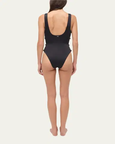 Simkhai Mona Studded One-Piece Swimsuit | Thumbnail 3 Simkhai Mona Studded One-Piece Swimsuit | Thumbnail 3