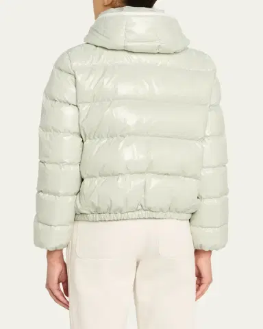 Moncler Andro Hooded Short Down Jacket | Thumbnail 5 Moncler Andro Hooded Short Down Jacket | Thumbnail 5