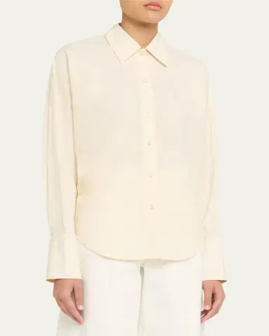 OSSOU Ridge Long-Sleeve Cotton Poplin Shirt | Thumbnail 4 OSSOU Ridge Long-Sleeve Cotton Poplin Shirt | Thumbnail 4