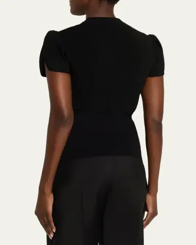 3.1 Phillip Lim Compact Rib Tulip Top | Thumbnail 3 3.1 Phillip Lim Compact Rib Tulip Top | Thumbnail 3