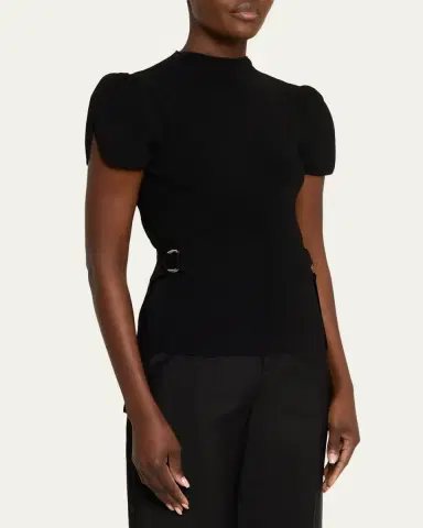 3.1 Phillip Lim Compact Rib Tulip Top | Thumbnail 4 3.1 Phillip Lim Compact Rib Tulip Top | Thumbnail 4