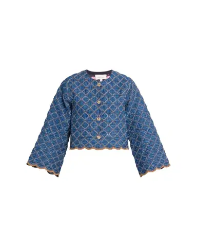 Cara Cara Marvis Quilted Denim Jacket | Thumbnail 1 Cara Cara Marvis Quilted Denim Jacket | Thumbnail 1