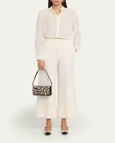 Valentino Garavani VLogo Mini Leopard-Print Calf Hair Shoulder Bag | Thumbnail 7 Valentino Garavani VLogo Mini Leopard-Print Calf Hair Shoulder Bag | Thumbnail 7