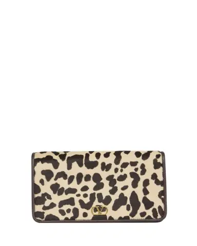 Valentino Garavani VLogo Mini Leopard-Print Calf Hair Shoulder Bag | Thumbnail 1 Valentino Garavani VLogo Mini Leopard-Print Calf Hair Shoulder Bag | Thumbnail 1