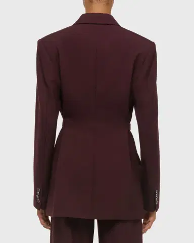 Helmut Lang Belted Double-Breasted Blazer | Thumbnail 2 Helmut Lang Belted Double-Breasted Blazer | Thumbnail 2