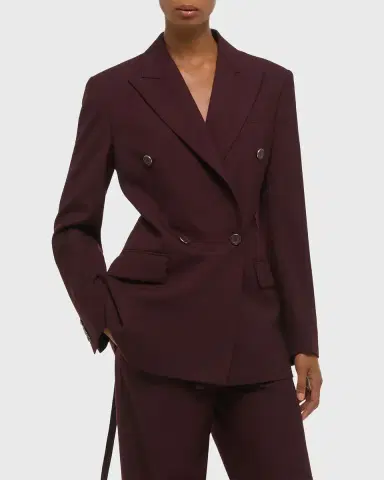 Helmut Lang Belted Double-Breasted Blazer | Thumbnail 3 Helmut Lang Belted Double-Breasted Blazer | Thumbnail 3