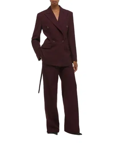 Helmut Lang Belted Double-Breasted Blazer | Thumbnail 1 Helmut Lang Belted Double-Breasted Blazer | Thumbnail 1