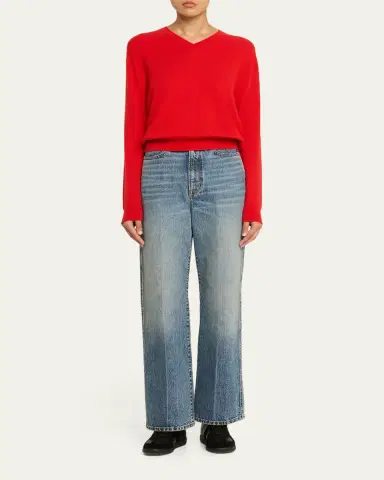 RÙADH The Sanderson V-Neck Cashmere Sweater | Thumbnail 2 RÙADH The Sanderson V-Neck Cashmere Sweater | Thumbnail 2