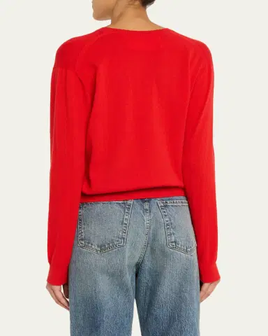 RÙADH The Sanderson V-Neck Cashmere Sweater | Thumbnail 3 RÙADH The Sanderson V-Neck Cashmere Sweater | Thumbnail 3