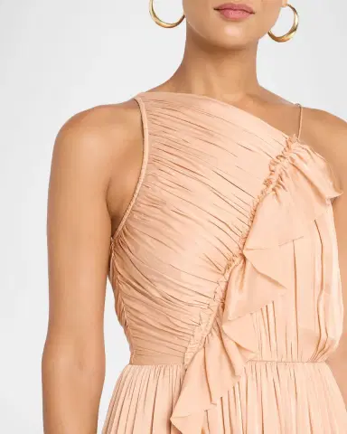Ulla Johnson Aisha Asymmetric Silk Chiffon Gown | Thumbnail 14 Ulla Johnson Aisha Asymmetric Silk Chiffon Gown | Thumbnail 14