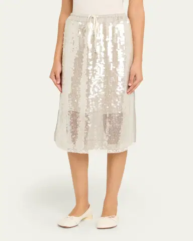 3.1 Phillip Lim Sequined Drawstring Skirt | Thumbnail 4 3.1 Phillip Lim Sequined Drawstring Skirt | Thumbnail 4