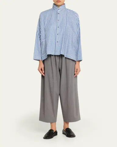 Eskandar Japanese Trousers | Thumbnail 2 Eskandar Japanese Trousers | Thumbnail 2