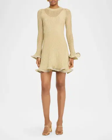 SIMKHAI Zelda Embellished Knit Mini Dress | Thumbnail 11 SIMKHAI Zelda Embellished Knit Mini Dress | Thumbnail 11
