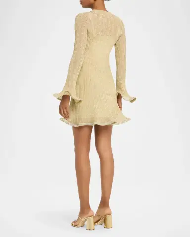 SIMKHAI Zelda Embellished Knit Mini Dress | Thumbnail 12 SIMKHAI Zelda Embellished Knit Mini Dress | Thumbnail 12