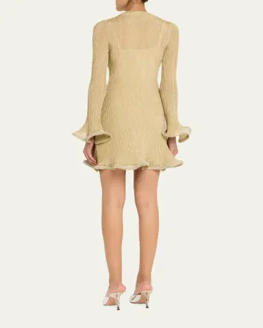 SIMKHAI Zelda Embellished Knit Mini Dress | Thumbnail 3 SIMKHAI Zelda Embellished Knit Mini Dress | Thumbnail 3