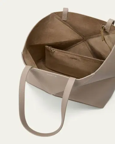 Loewe Puzzle Fold Tote Bag in Leather | Thumbnail 8 Loewe Puzzle Fold Tote Bag in Leather | Thumbnail 8