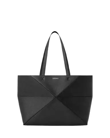 Loewe Puzzle Fold Tote Bag in Leather | Thumbnail 1 Loewe Puzzle Fold Tote Bag in Leather | Thumbnail 1