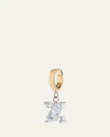 Kendall Row Lab Grown Diamond 14K Letter Charm, Z | Thumbnail 2 Kendall Row Lab Grown Diamond 14K Letter Charm, Z | Thumbnail 2