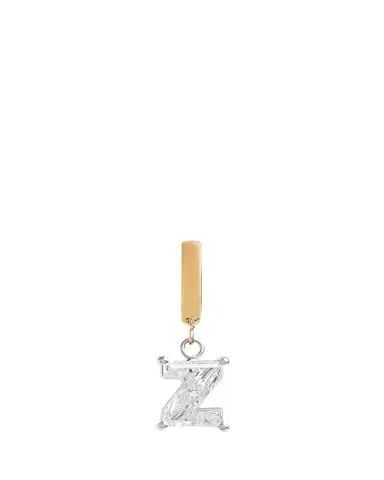 Kendall Row Lab Grown Diamond 14K Letter Charm, Z | Thumbnail 1 Kendall Row Lab Grown Diamond 14K Letter Charm, Z | Thumbnail 1
