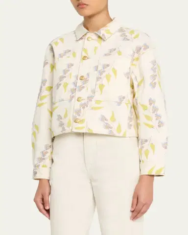 Ulla Johnson The Bobbie Denim Jacket | Thumbnail 4 Ulla Johnson The Bobbie Denim Jacket | Thumbnail 4