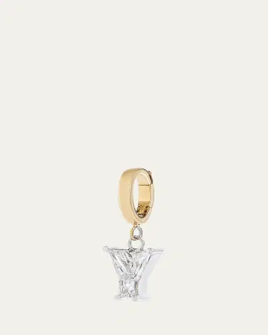 Kendall Row Lab Grown Diamond 14K Letter Charm, Y | Thumbnail 2 Kendall Row Lab Grown Diamond 14K Letter Charm, Y | Thumbnail 2