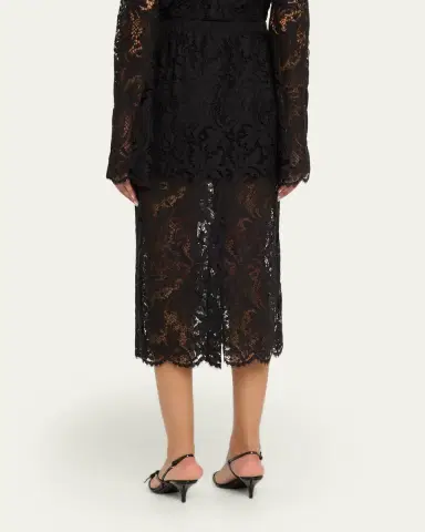 A.L.C. Lydia Lace Midi Skirt | Thumbnail 3 A.L.C. Lydia Lace Midi Skirt | Thumbnail 3