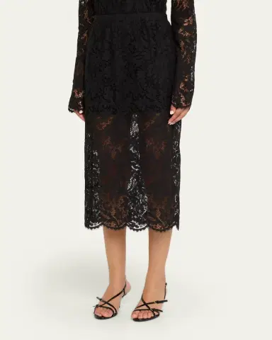 A.L.C. Lydia Lace Midi Skirt | Thumbnail 4 A.L.C. Lydia Lace Midi Skirt | Thumbnail 4