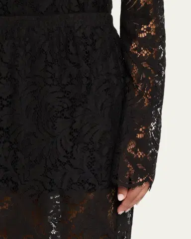 A.L.C. Lydia Lace Midi Skirt | Thumbnail 5 A.L.C. Lydia Lace Midi Skirt | Thumbnail 5