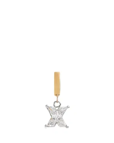Kendall Row Lab Grown Diamond 14K Letter Charm, X | Thumbnail 1 Kendall Row Lab Grown Diamond 14K Letter Charm, X | Thumbnail 1