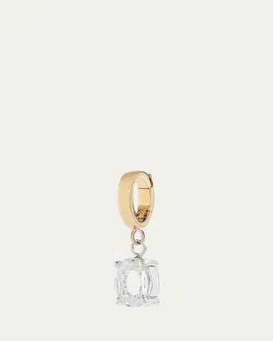 Kendall Row Lab Grown Diamond 14K Letter Charm, O | Thumbnail 2 Kendall Row Lab Grown Diamond 14K Letter Charm, O | Thumbnail 2
