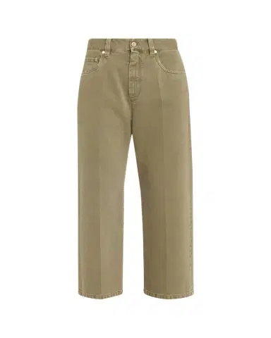Brunello Cucinelli Cotton Bull Straight-Leg Ankle Jeans | Thumbnail 1 Brunello Cucinelli Cotton Bull Straight-Leg Ankle Jeans | Thumbnail 1