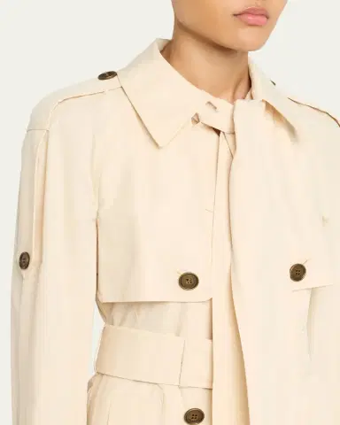 Burberry Trerose Belted Double-Breasted Trench Coat | Thumbnail 5 Burberry Trerose Belted Double-Breasted Trench Coat | Thumbnail 5