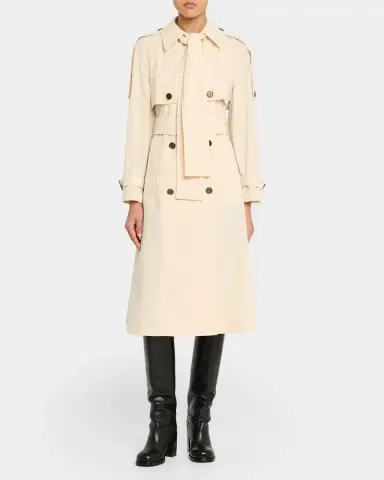 Burberry Trerose Belted Double-Breasted Trench Coat | Thumbnail 6 Burberry Trerose Belted Double-Breasted Trench Coat | Thumbnail 6