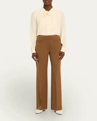 Ulla Johnson Blanca Straight-Leg Trousers | Thumbnail 2 Ulla Johnson Blanca Straight-Leg Trousers | Thumbnail 2