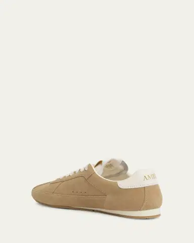 AMIRI Men's Pacific Flat Suede & Leather Low-Top Sneakers | Thumbnail 4 AMIRI Men's Pacific Flat Suede & Leather Low-Top Sneakers | Thumbnail 4