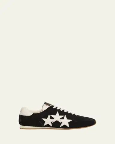 AMIRI Men's Pacific Flat Suede & Leather Low-Top Sneakers | Thumbnail 6 AMIRI Men's Pacific Flat Suede & Leather Low-Top Sneakers | Thumbnail 6