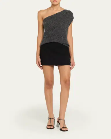 A.L.C. Sue Brushed Alpaca-Blend Knit Top | Thumbnail 2 A.L.C. Sue Brushed Alpaca-Blend Knit Top | Thumbnail 2