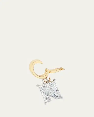 Kendall Row Lab Grown Diamond 14K Letter Charm, N | Thumbnail 3 Kendall Row Lab Grown Diamond 14K Letter Charm, N | Thumbnail 3