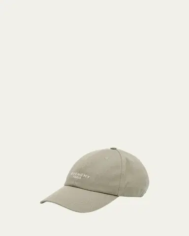 Givenchy Men's Paris Cotton Embroidered Six-Panel Baseball Cap | Thumbnail 3 Givenchy Men's Paris Cotton Embroidered Six-Panel Baseball Cap | Thumbnail 3
