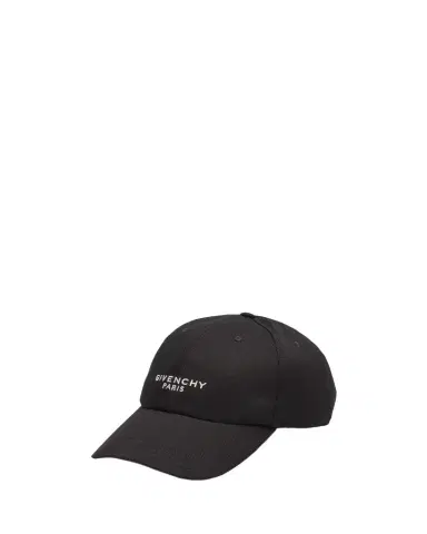 Givenchy Men's Paris Cotton Embroidered Six-Panel Baseball Cap | Thumbnail 1 Givenchy Men's Paris Cotton Embroidered Six-Panel Baseball Cap | Thumbnail 1