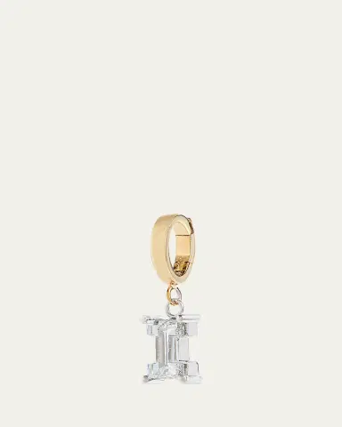 Kendall Row Lab Grown Diamond 14K Letter Charm, I | Thumbnail 2 Kendall Row Lab Grown Diamond 14K Letter Charm, I | Thumbnail 2