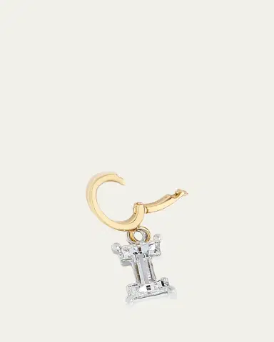 Kendall Row Lab Grown Diamond 14K Letter Charm, I | Thumbnail 3 Kendall Row Lab Grown Diamond 14K Letter Charm, I | Thumbnail 3