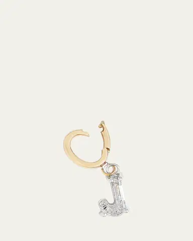 Kendall Row Lab Grown Diamond 14K Letter Charm, J | Thumbnail 3 Kendall Row Lab Grown Diamond 14K Letter Charm, J | Thumbnail 3