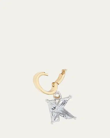 Kendall Row Lab Grown Diamond 14K Letter Charm, K | Thumbnail 3 Kendall Row Lab Grown Diamond 14K Letter Charm, K | Thumbnail 3
