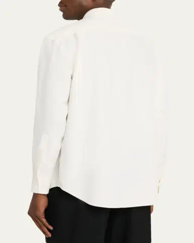 The Row Men's Granada Silk Sport Shirt | Thumbnail 3 The Row Men's Granada Silk Sport Shirt | Thumbnail 3