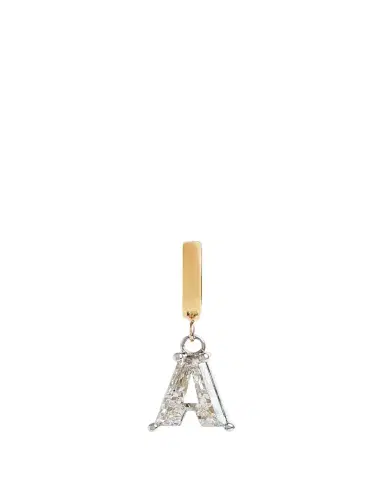 Kendall Row Lab Grown Diamond 14K Letter Charm, A | Thumbnail 1 Kendall Row Lab Grown Diamond 14K Letter Charm, A | Thumbnail 1