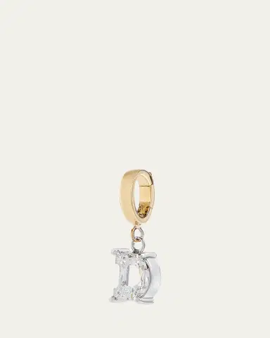 Kendall Row Lab Grown Diamond 14K Letter Charm, D | Thumbnail 2 Kendall Row Lab Grown Diamond 14K Letter Charm, D | Thumbnail 2