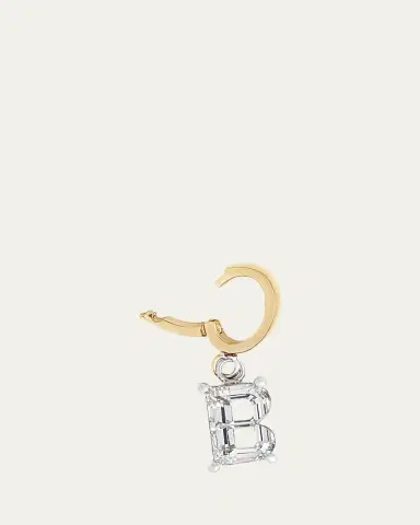 Kendall Row Lab Grown Diamond 14K Letter Charm, B | Thumbnail 3 Kendall Row Lab Grown Diamond 14K Letter Charm, B | Thumbnail 3