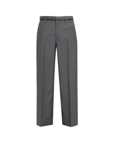 WE-AR4 Tuxedo Pinstripe Straight-Leg Trousers | Thumbnail 1 WE-AR4 Tuxedo Pinstripe Straight-Leg Trousers | Thumbnail 1